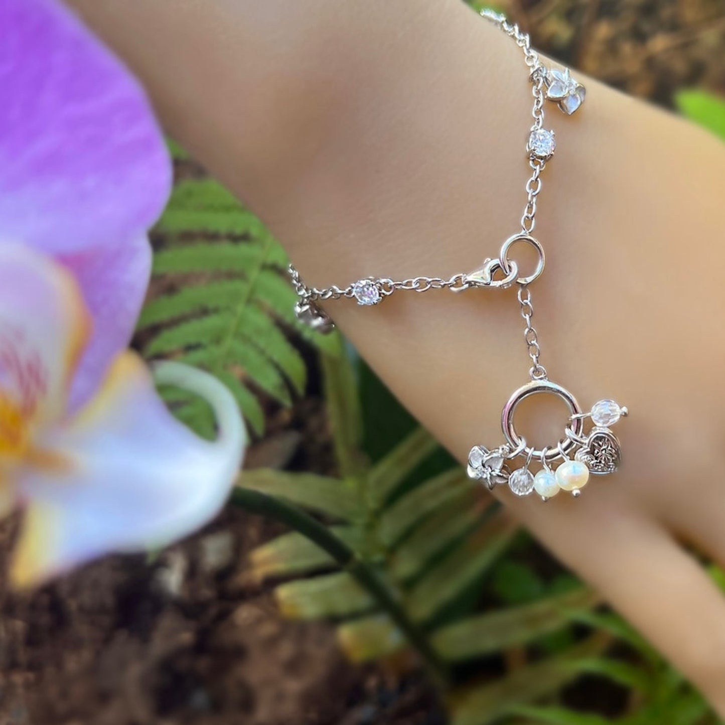 Puʻuwai Charm Bracelet or Puʻuwai CZ Earrings