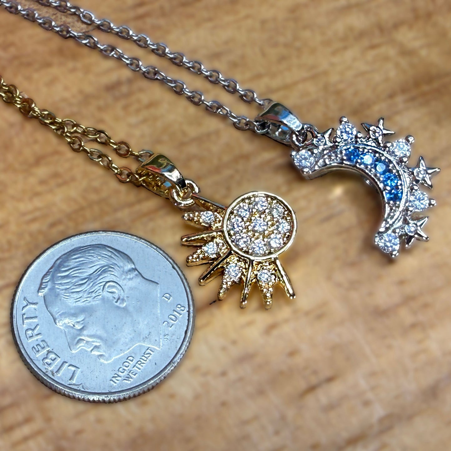 Lani Sun & Moon CZ Set