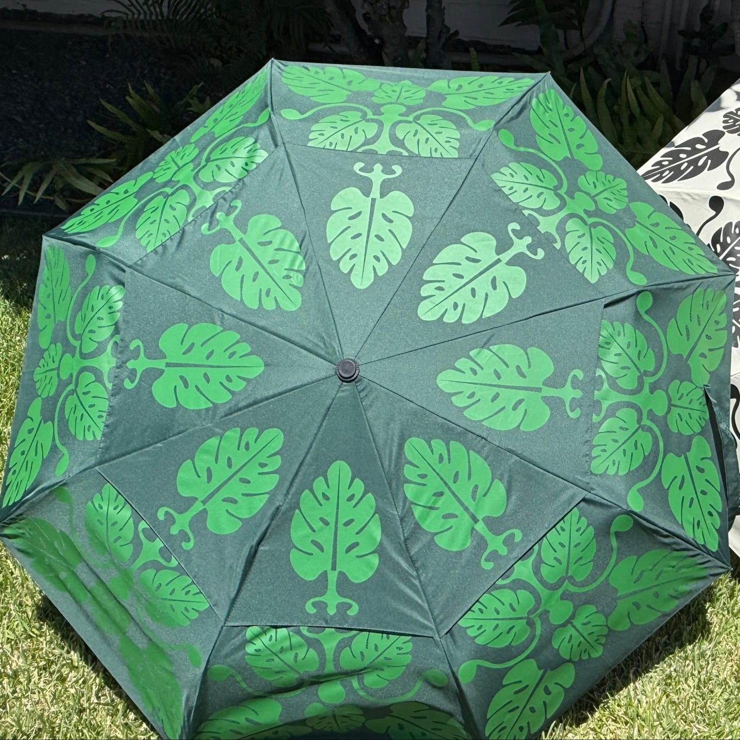Hawaiian Quilt Print Foldable Umbrella