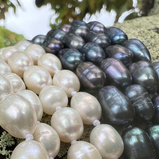 Mana Loa 5Ft. Freshwater Pearl Strand Necklace