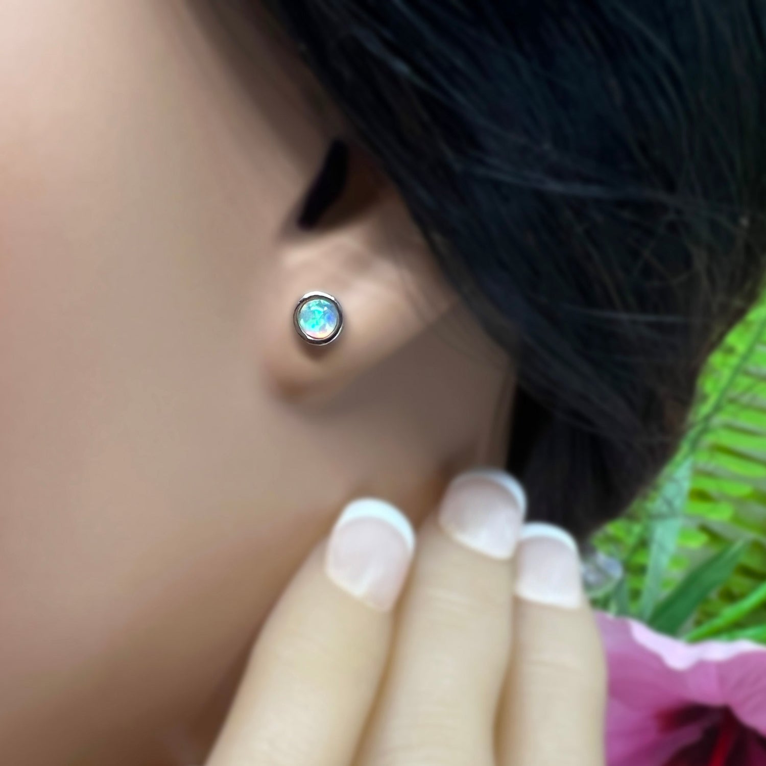 Pōʻai Opalite Floating Pendant or Earrings