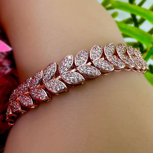 Royal Maile Cubic Zirconia Princess Bracelet