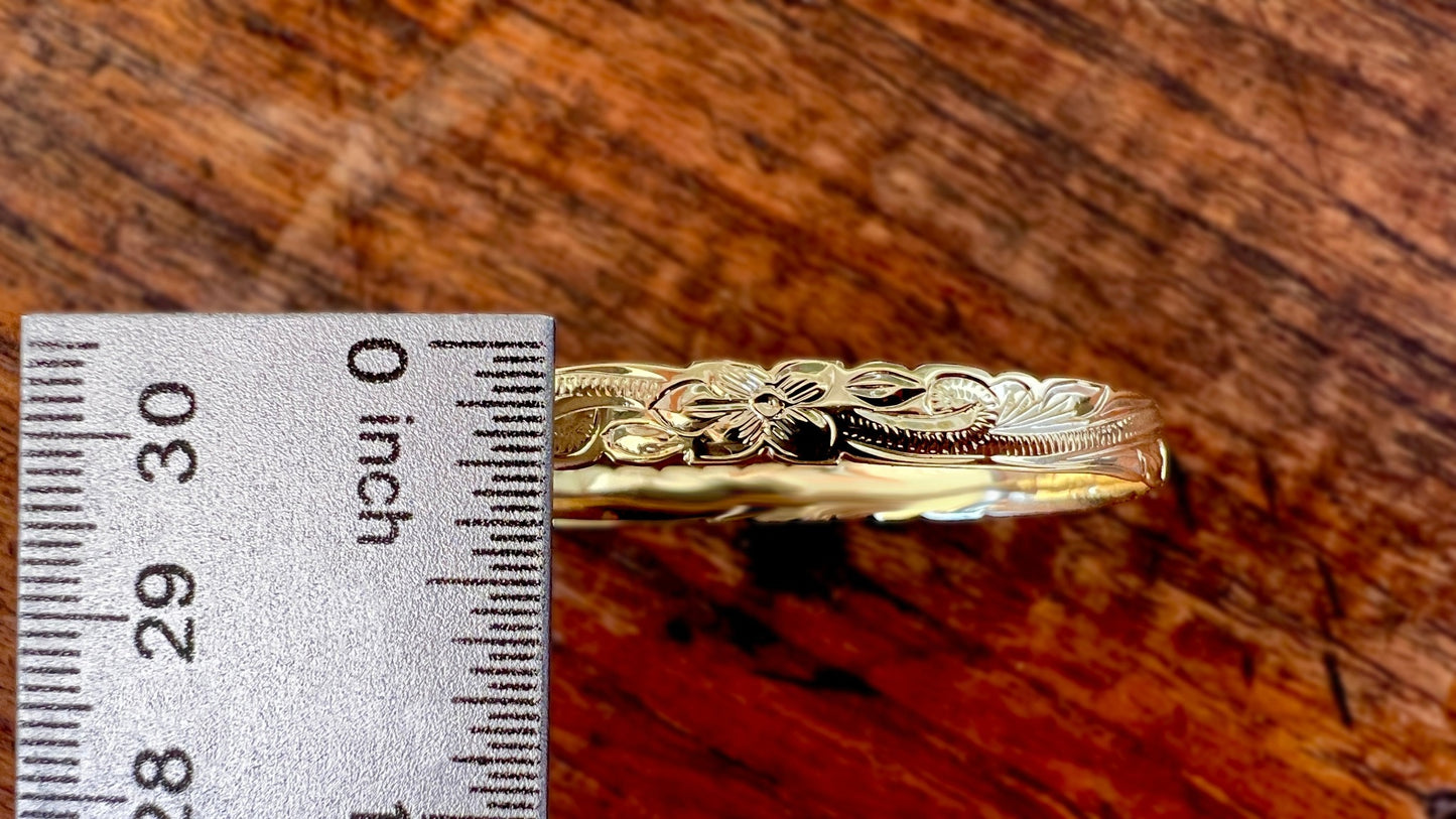 6MM Hawaiian Scroll Heirloom Bracelet