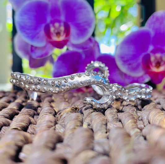 Octopus Tentacle Jewelry in Sterling Silver