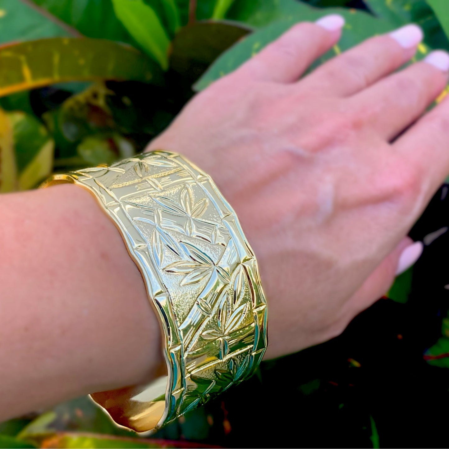 Tropical Rainforest Bamboo Bangle