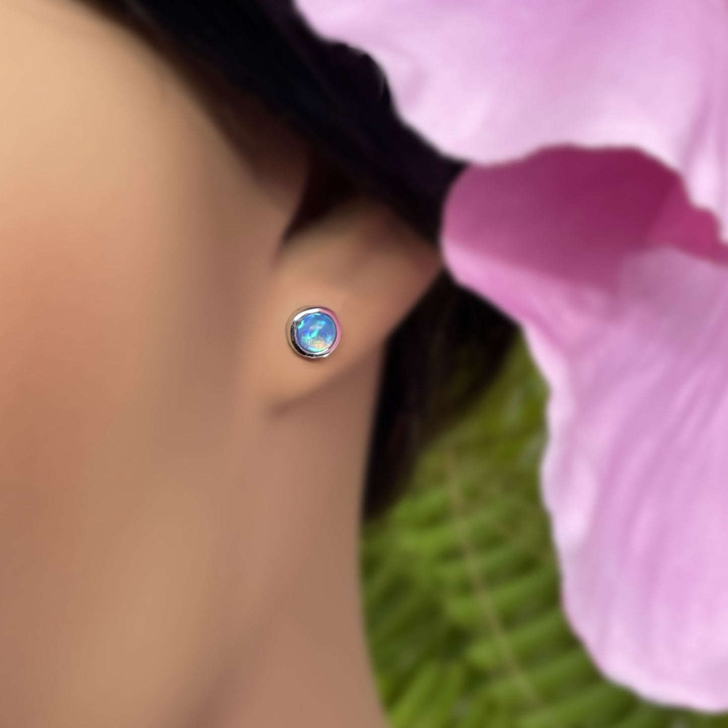 Pōʻai Opalite Floating Earrings