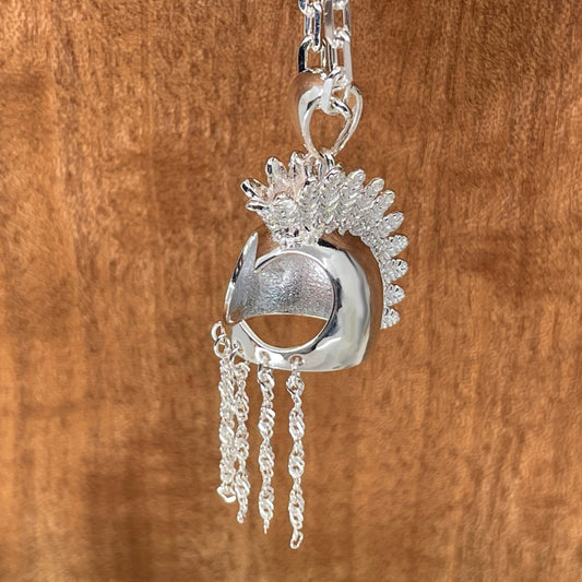 Kane Warrior Helmet Pendant w/Chain