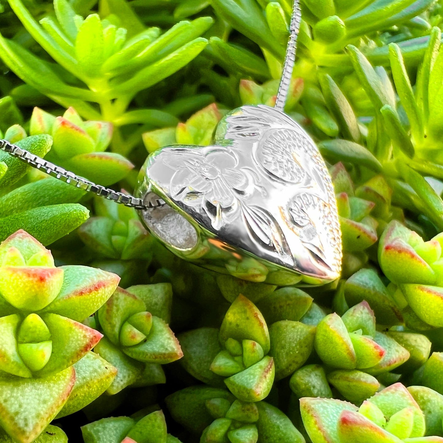 Puff Heart Pendant