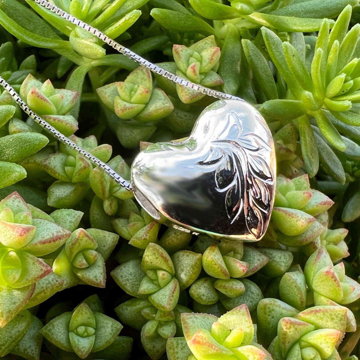 Puff Heart Pendant