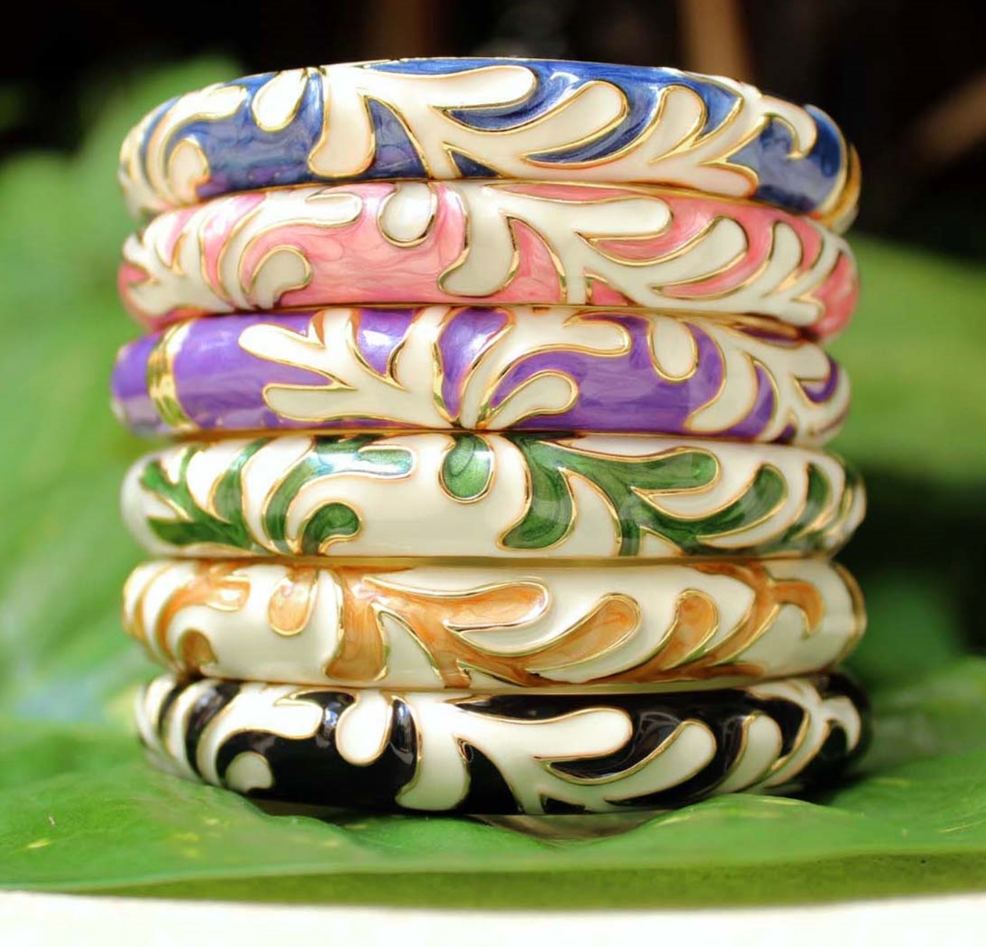 Limu Design Bracelets in Stack