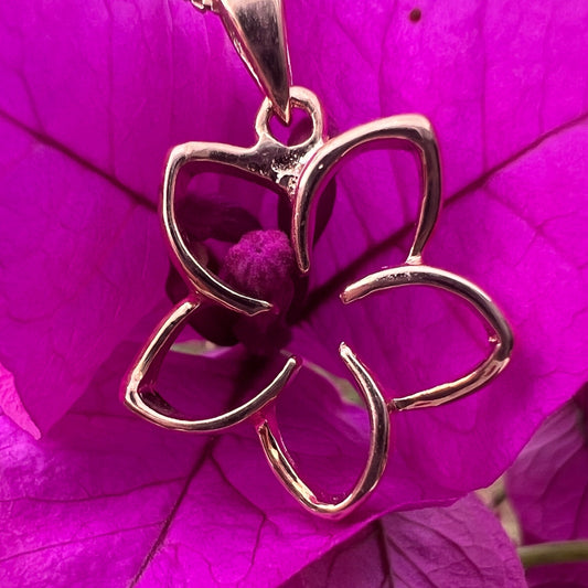 Maalahi Plumeria Flower Pendant