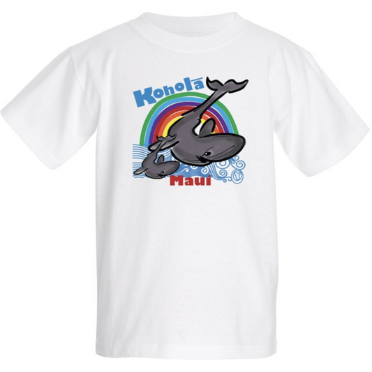 Whale Color Kids Tee